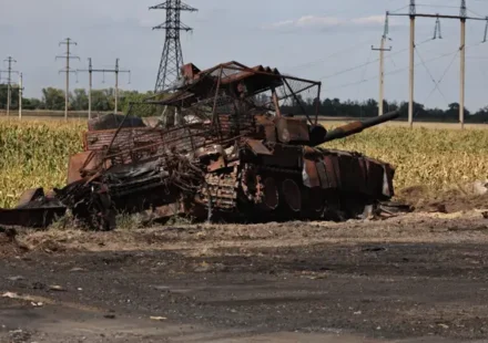 Allies Role-Play Attacking Ukraine Troops on Tanks, ATVs, Motorcycles