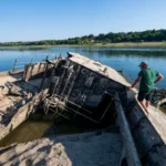 Photos Show Relics Unearthed by Europe’s Dried Rivers