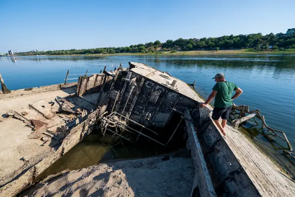 Photos Show Relics Unearthed by Europe’s Dried Rivers